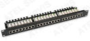 Patch panel 25RJ45 19" telefonn