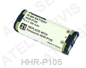 Akumulátor pro telefon Baterie Panasonic HHR-P105 original