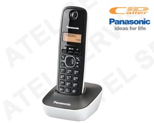 Bezdrtov telefon Panasonic KX-TG1611FXW