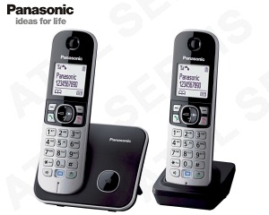 Bezdrtov telefon Panasonic KX-TG6812FXB