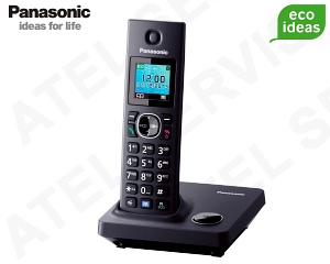 Bezdrtov telefon Panasonic KX-TG7851FXB