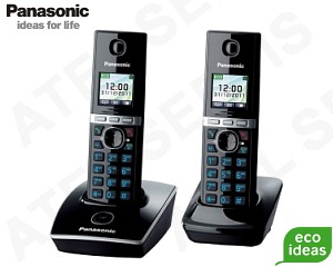 Bezdrtov telefon Panasonic KX-TG8051FXB DUO