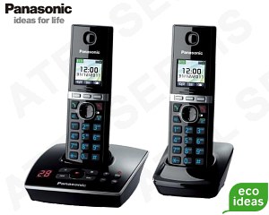 Bezdrtov telefon Panasonic KX-TG8061FXB DUO