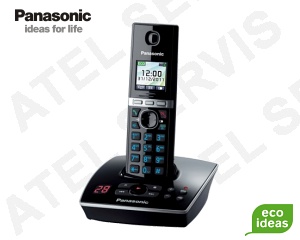 Bezdrtov telefon Panasonic KX-TG8061FXB