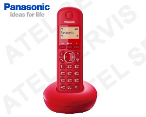 Bezdrtov telefon Panasonic KX-TGB210FXR