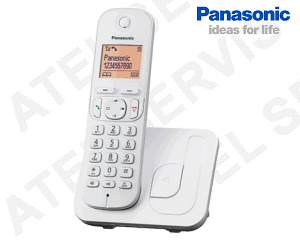 Bezdrtov telefon Panasonic KX-TGC210FXW