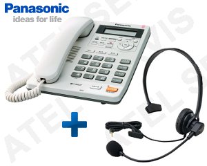 Telefon Panasonic KX-TS620FXW s nhlavn soupravou