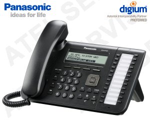 VoIP telefon Panasonic KX-UT133NE-B