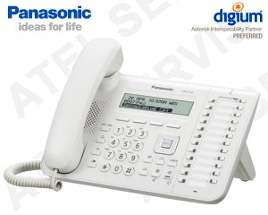 VoIP telefon Panasonic KX-UT133NE-W