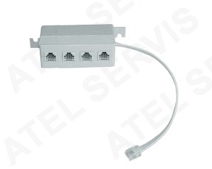 Telefonn psluenstv Roztyka RJ45 4xRJ45